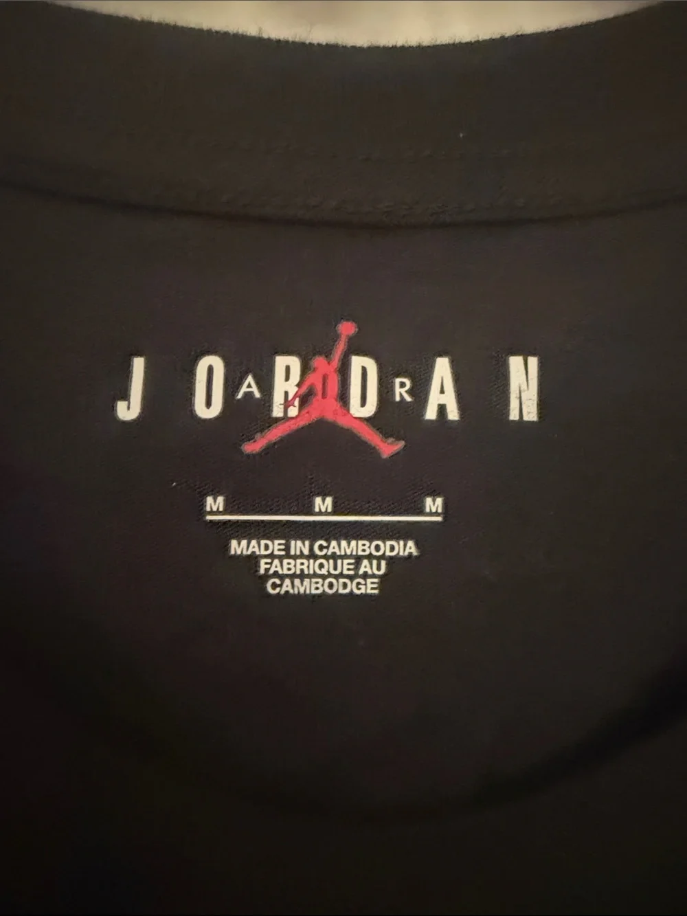Jordan Black Short-Sleeve Tee with Sky & Sneaker Graphic